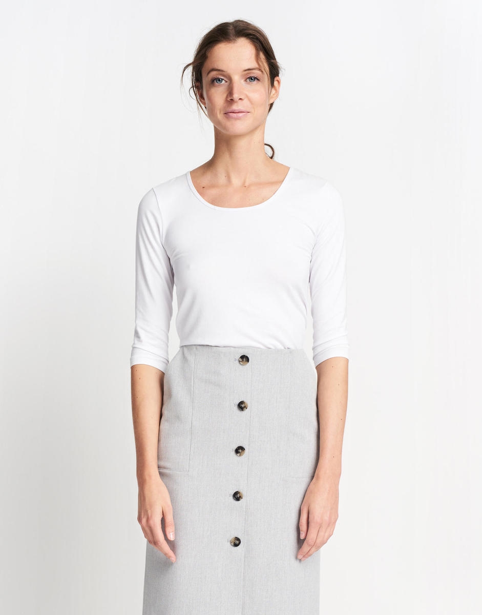 someday Basic Shirt Kain - white (010)