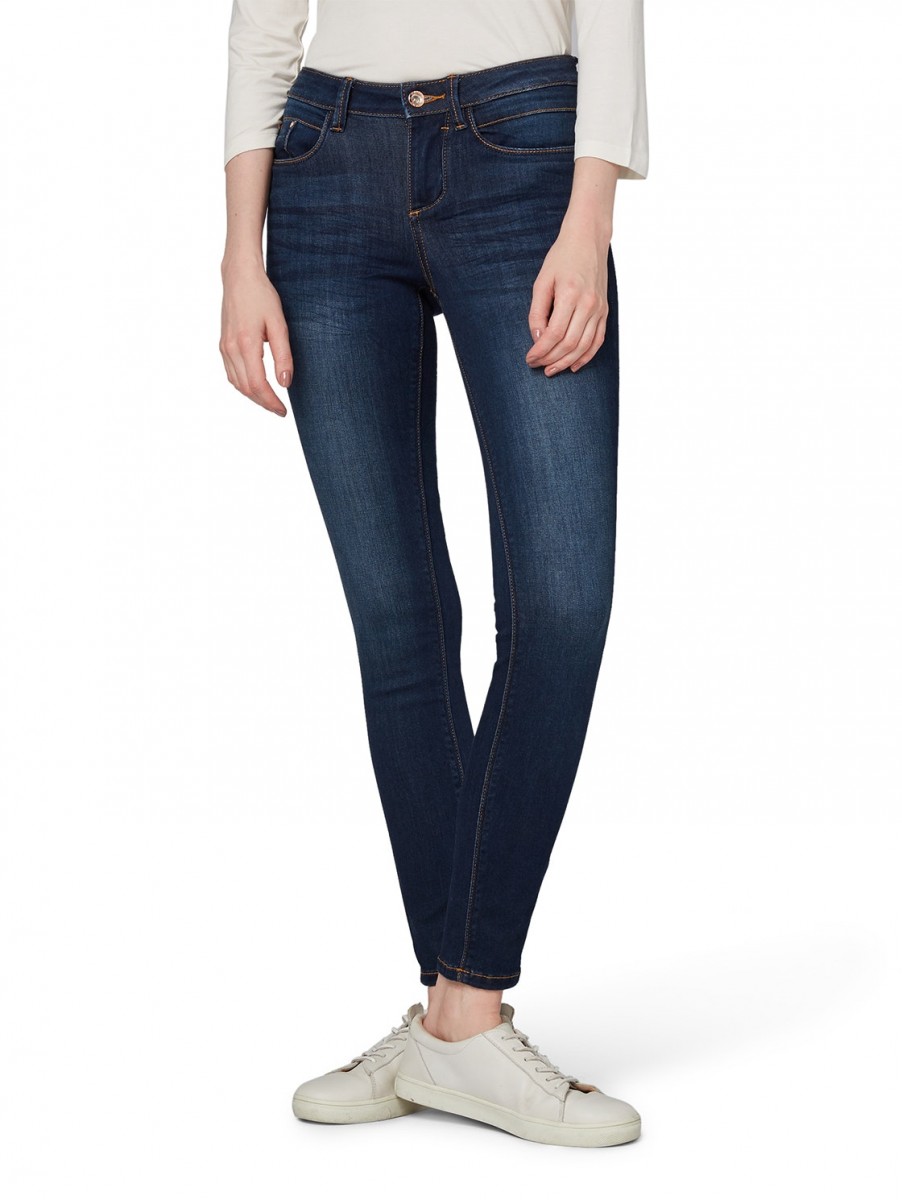 Tom Tailor Alexa skinny Jeans - blue (10282)
