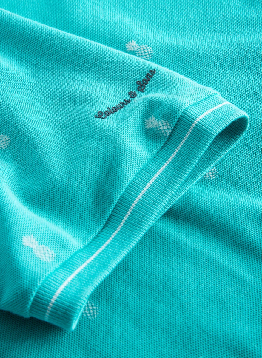 Colours & Sons Polo - blue/cyan (448)