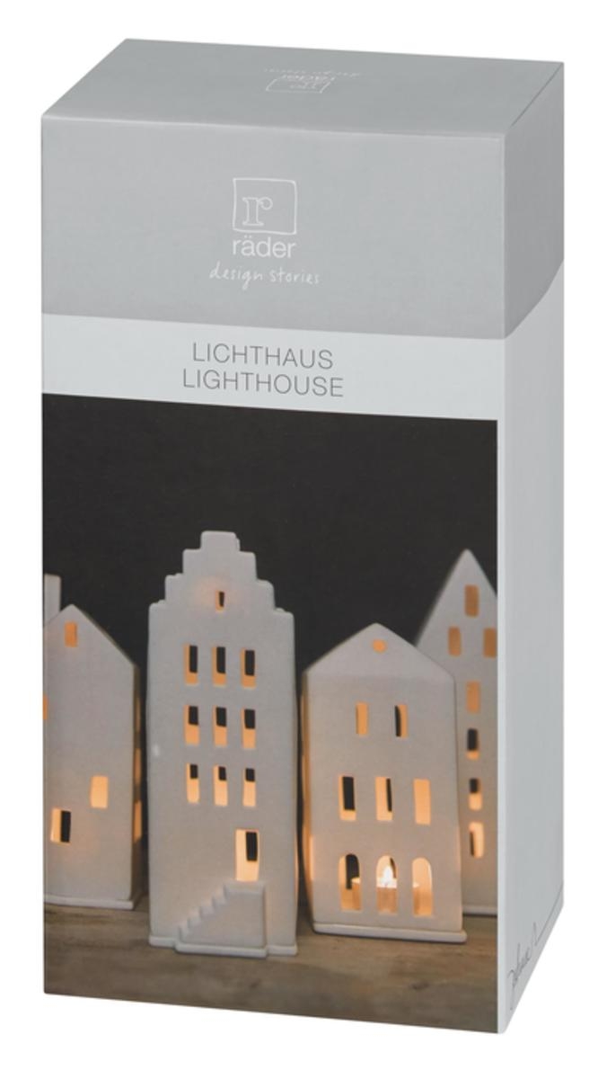 Räder Lichthaus (20cm) - weiß (NC)