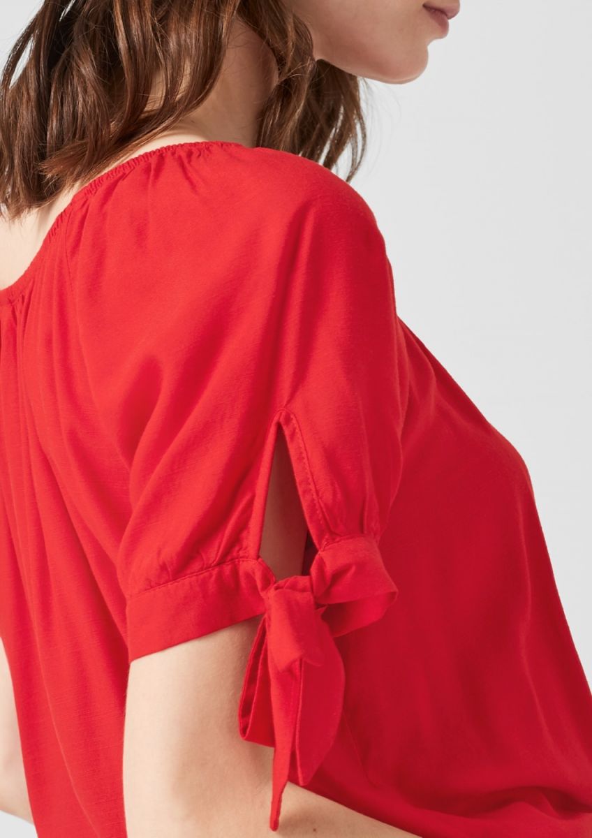 Q/S designed by Carmen blouse - red (3116)