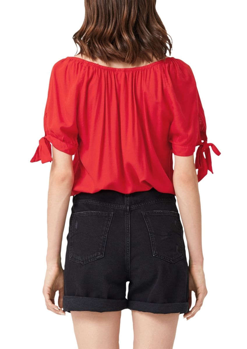 Q/S designed by Carmen blouse - red (3116)