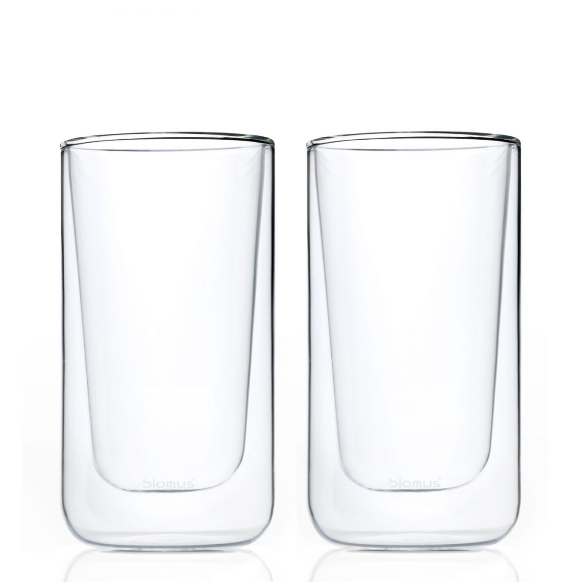 Blomus Latte Macchiato Glasses Set - Nero - white (00)