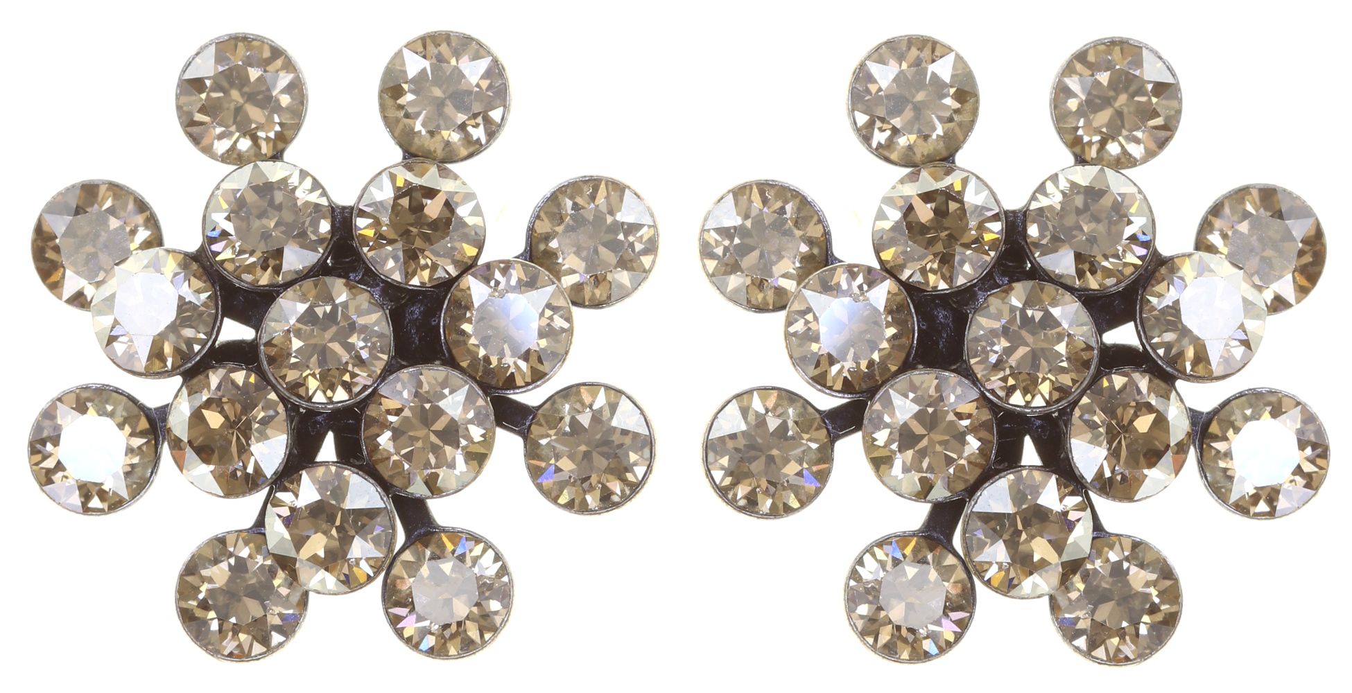 Konplott Stud earrings - Magic Fireball   - beige (0040)