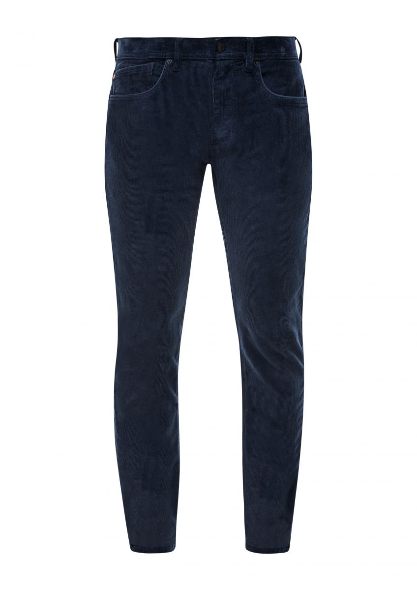 s.Oliver Red Label Slim Fit: pants blue - (5978) 31/32 - corduroy