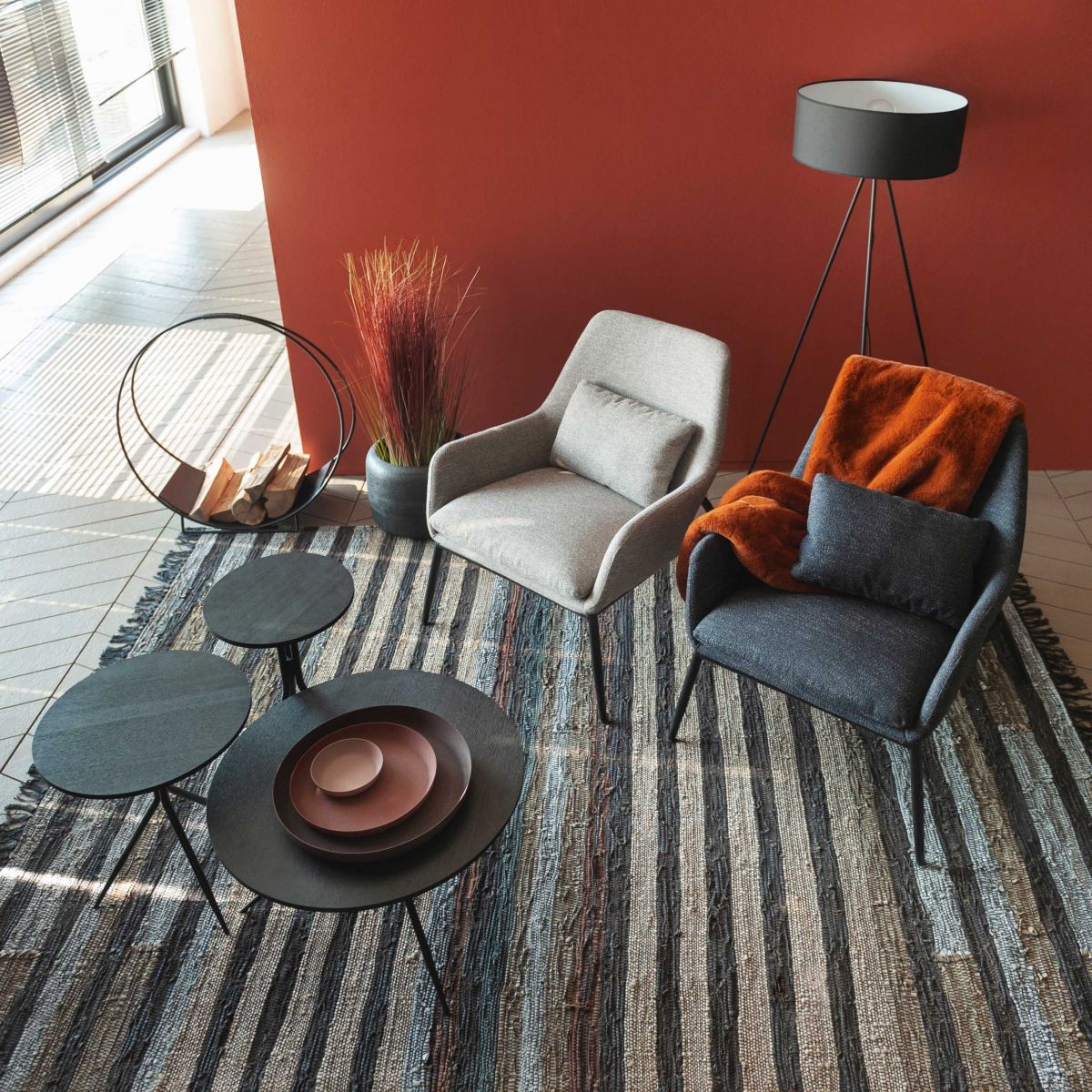 Pomax Künstliche Pflanze (18x90cm) - grün/braun (RUS)