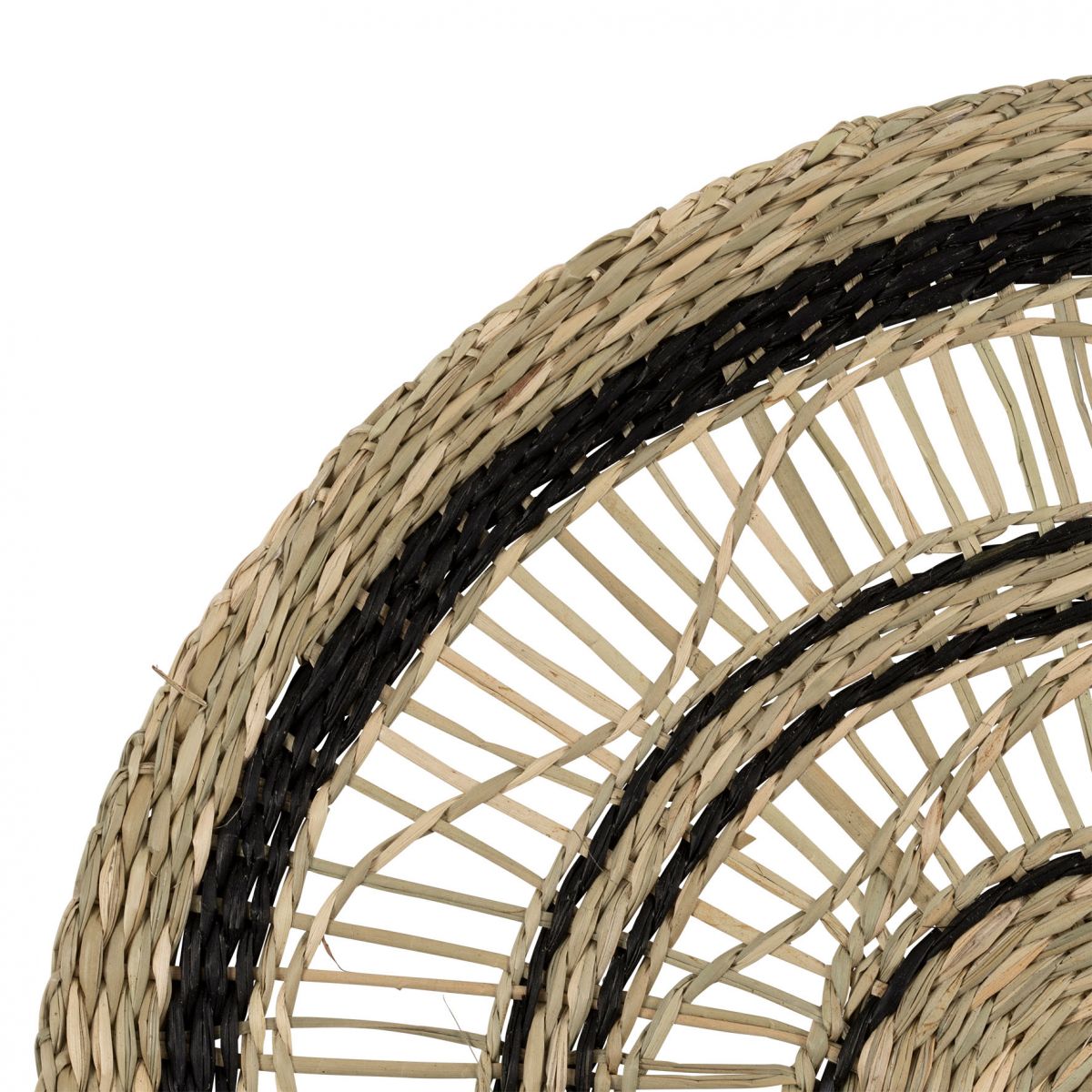 SEMA Design Set Table (Ø38cm) - black/beige (00)