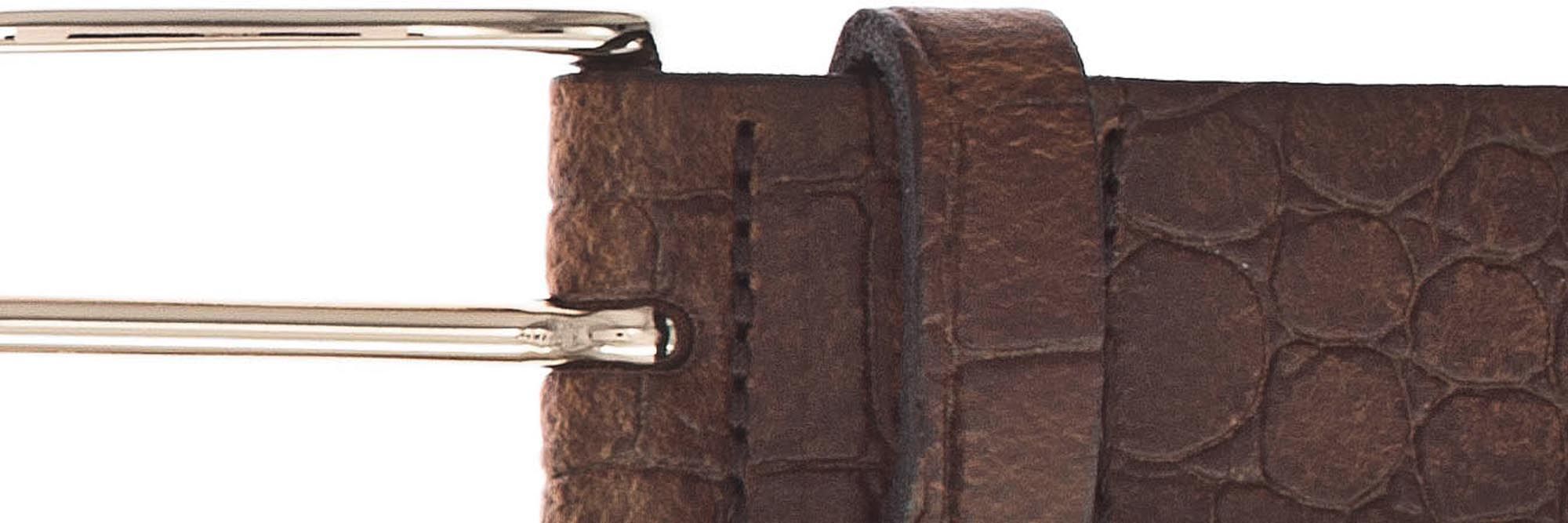 Vanzetti Leather belt  - brown (0660)