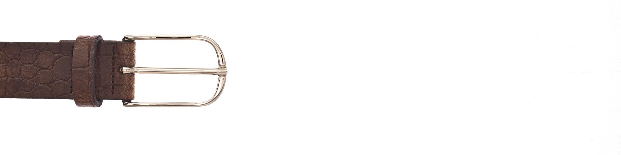 Vanzetti Leather belt  - brown (0660)