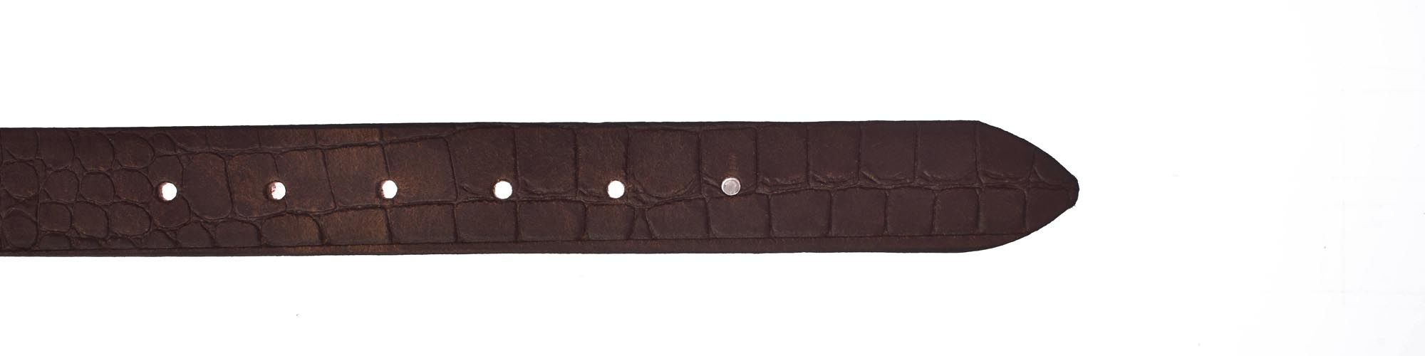 Vanzetti Leather belt  - brown (0660)