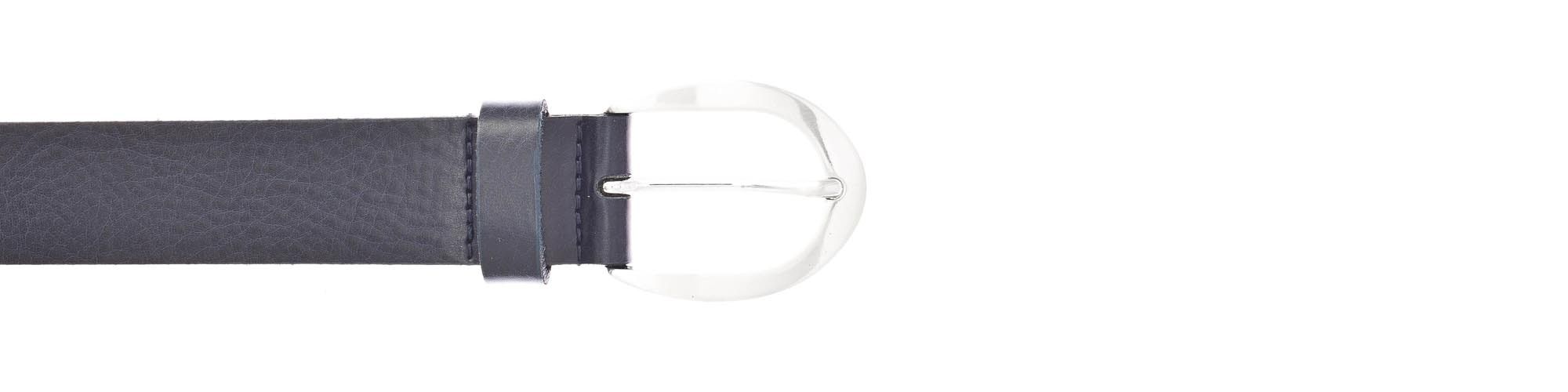 Vanzetti Leather belt - blue (0480)