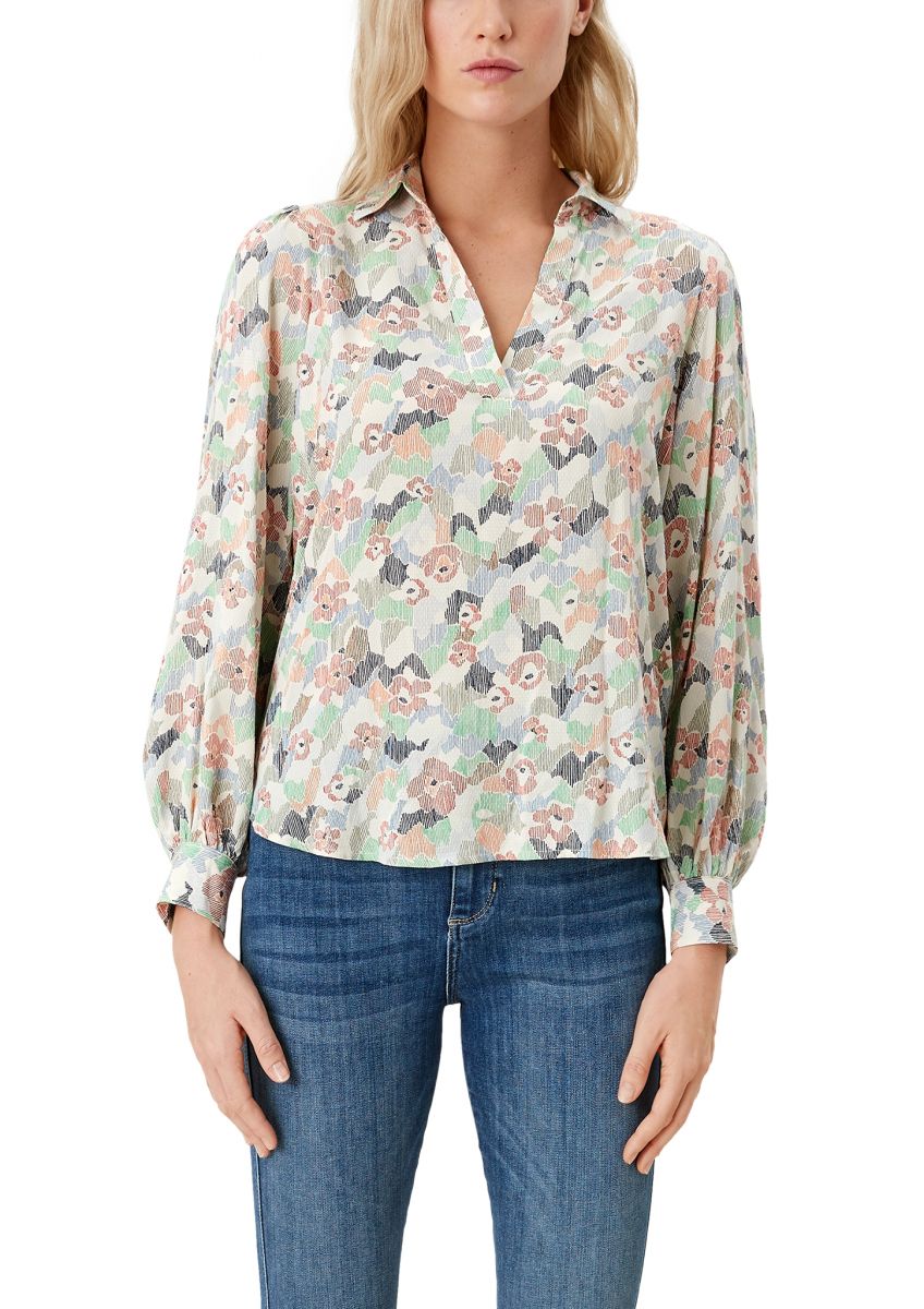 Floral hotsell tunic blouse