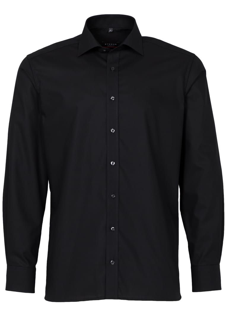 Eterna Modern fit: shirt - black (39)