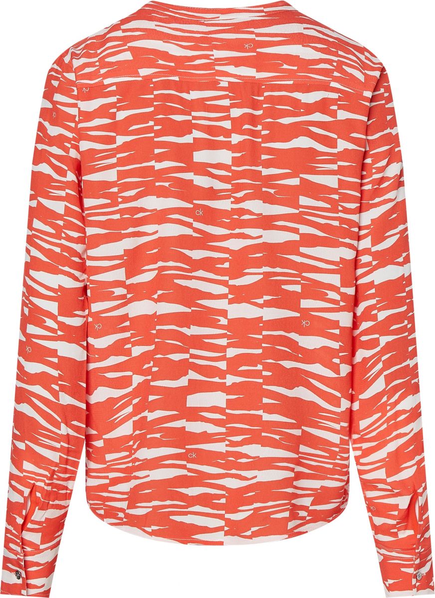 Calvin klein cheap long sleeve blouse