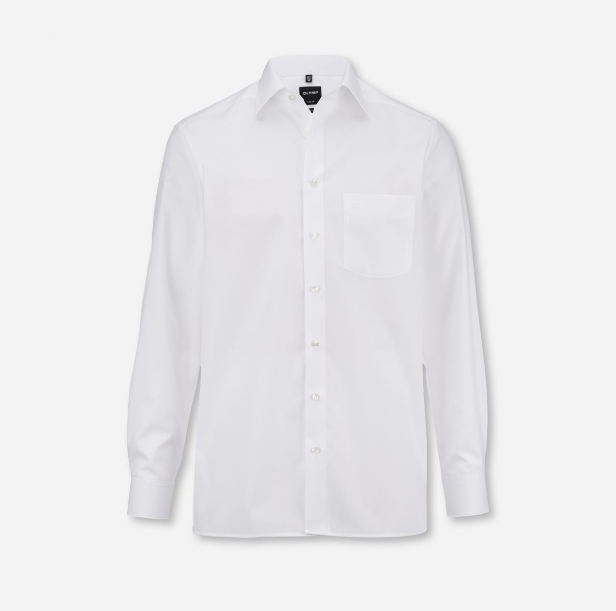 Olymp Modern Fit : shirt - white (00)