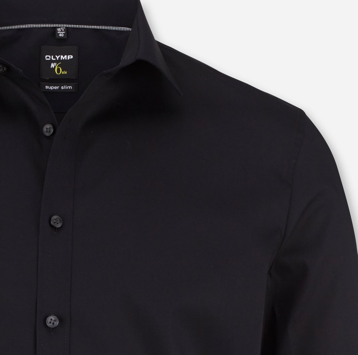 Olymp Super Slim Fit: Olymp No. Six - black (68)