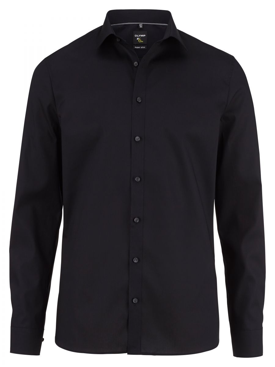 Olymp Super Slim Fit: Olymp No. Six - black (68)