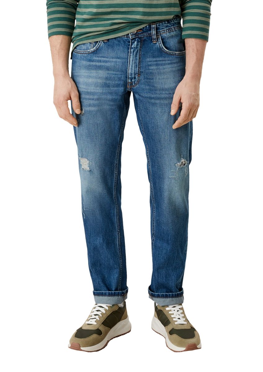 Red blau s.Oliver (56Z6) leg-Jeans - York Regular: 30/34 - - Label Straight