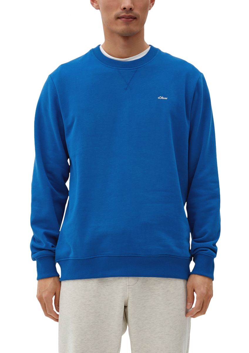 Blue crew shop neck sweatshirt