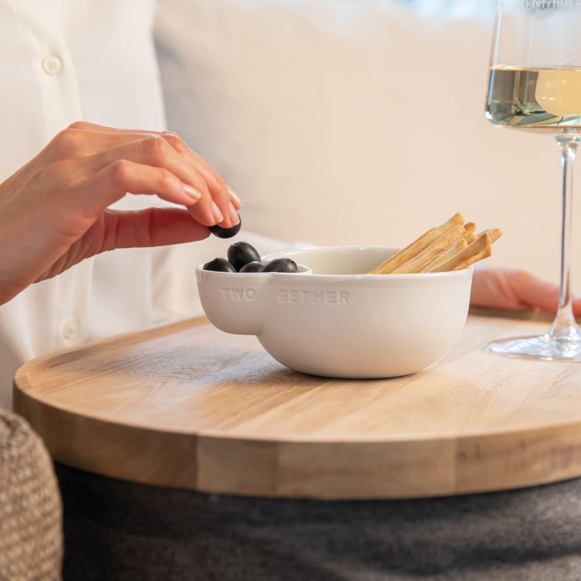 Räder Small bowl - Two Gether (14x12x6,5cm) - white (0)