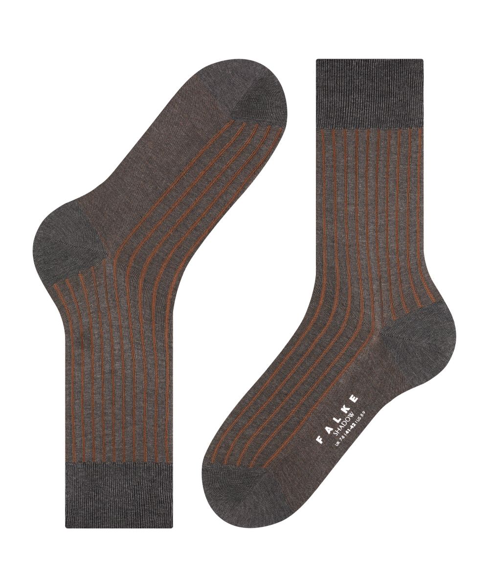 Falke Socken Shadow - gray/brown (3210)