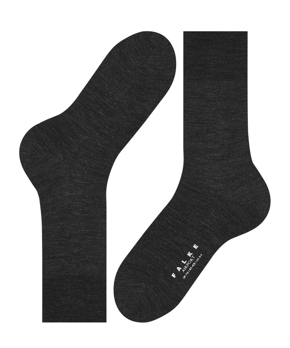 Falke Airport Socks - gray (3080)