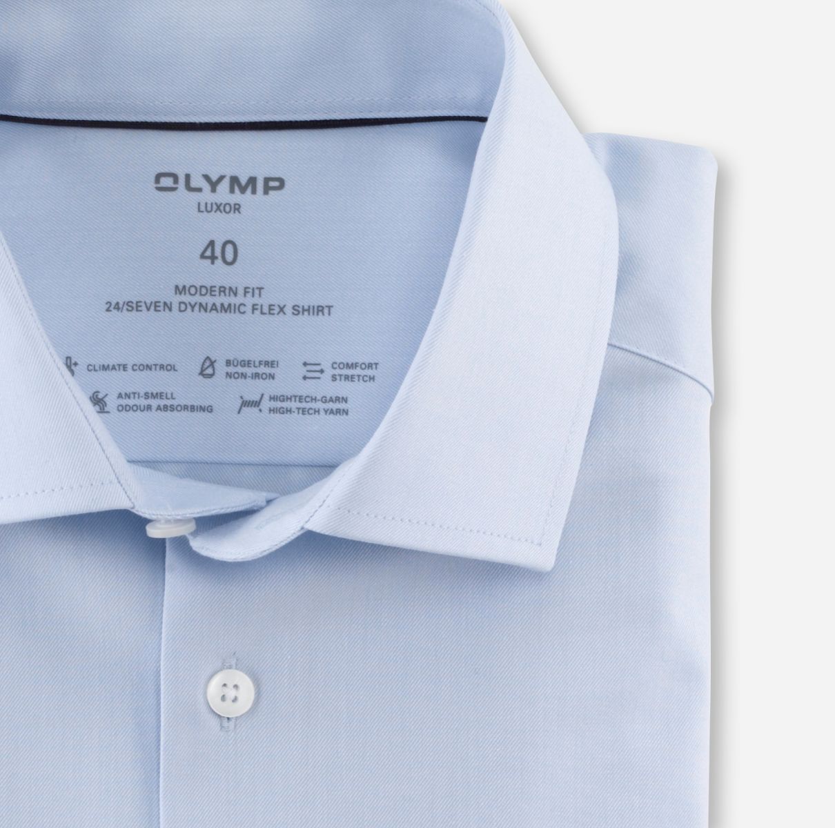Olymp Modern Fit : Businesshemd - blau (11) - 39