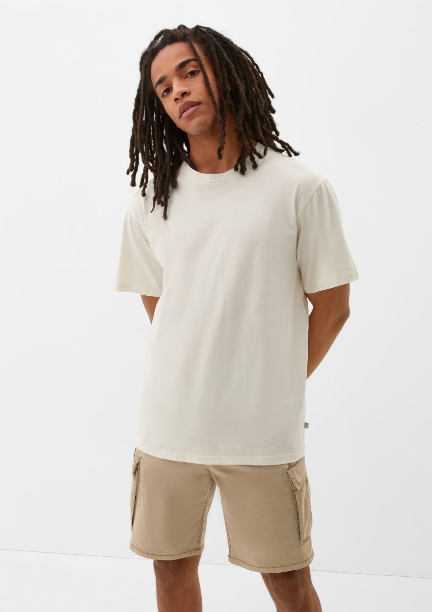 Relaxed Fit Cotton Bermuda Shorts