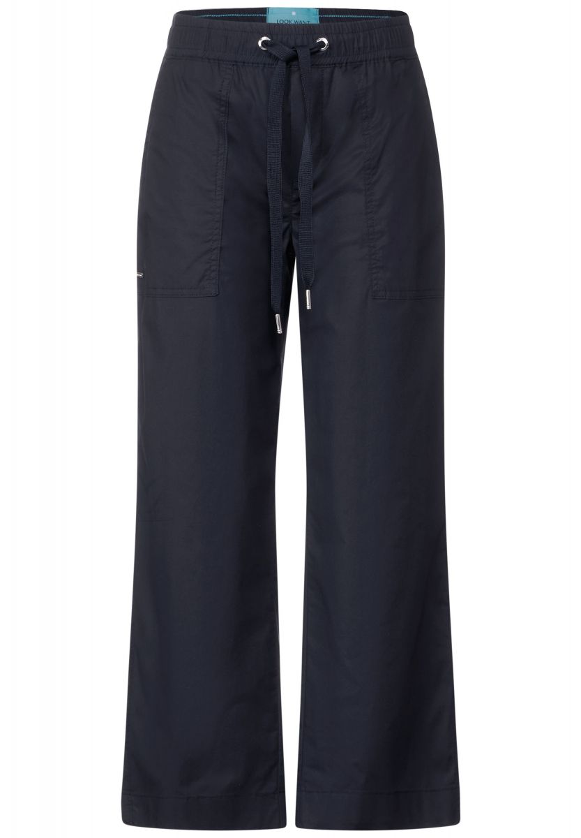 STREET-ONE Pantalon Capri casual fit en Bleu - YULIUS