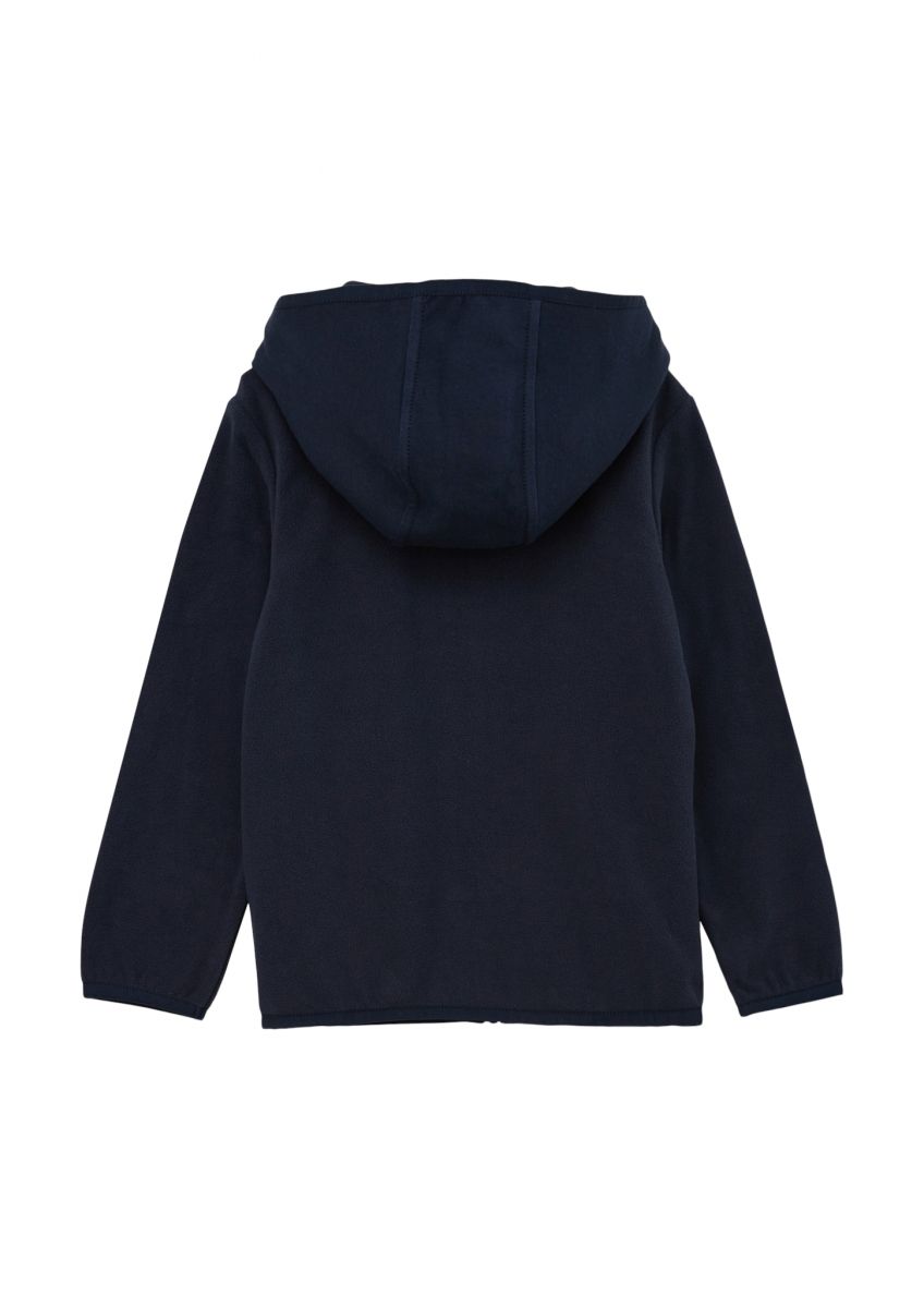 Blue shop sweat jacket