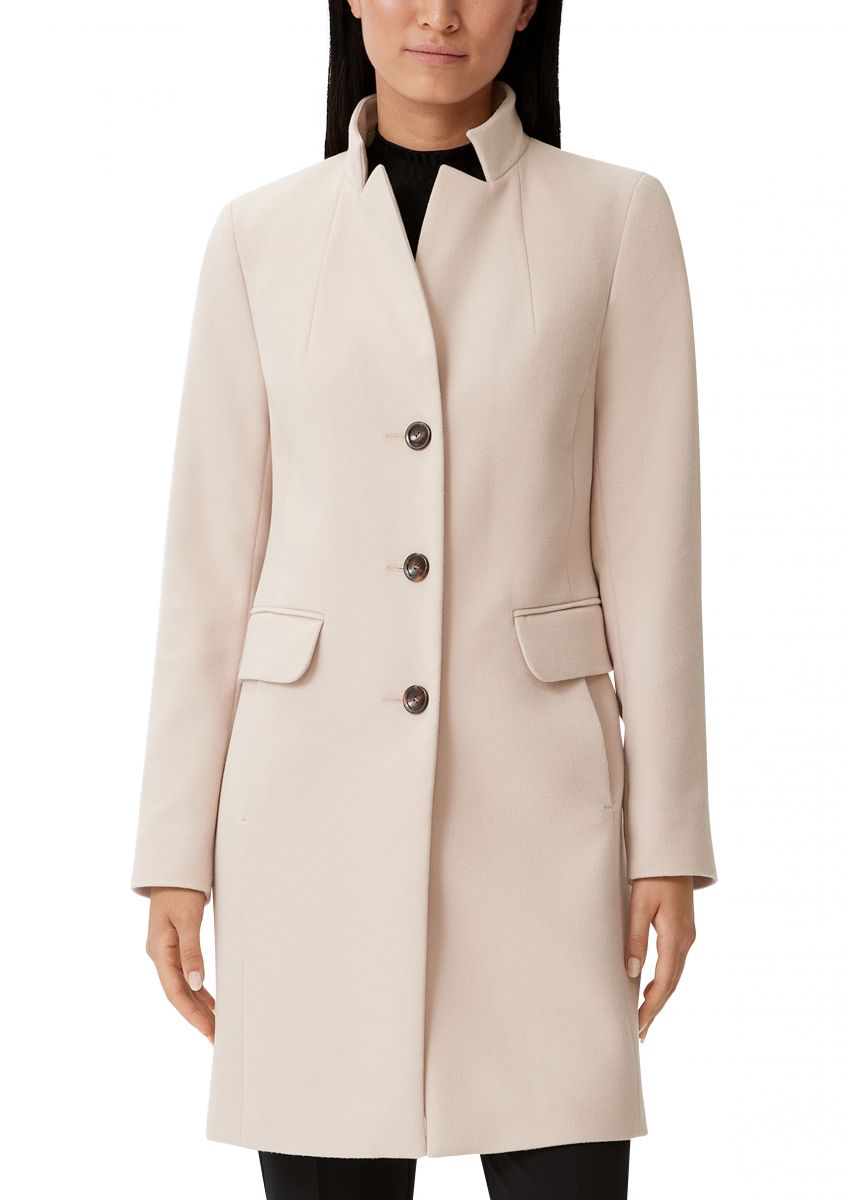 comma coat beige