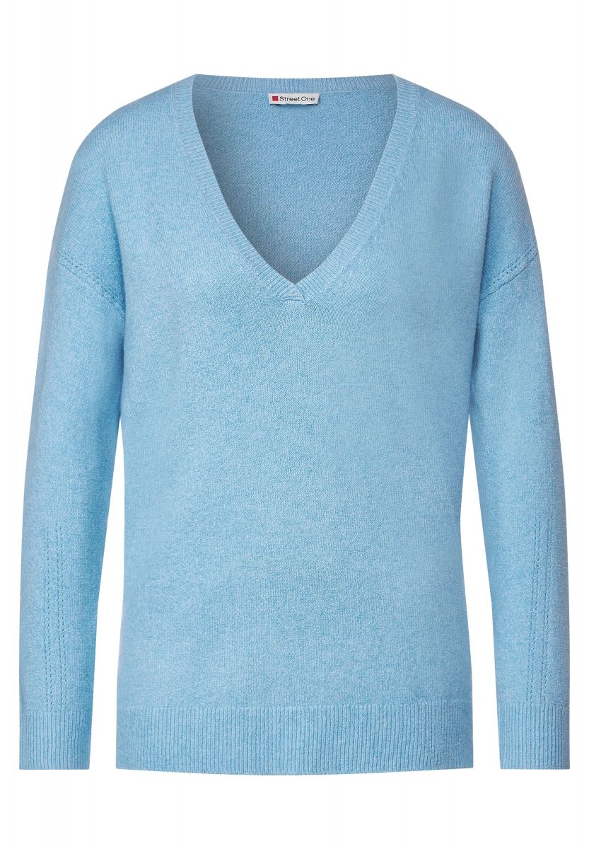 V neck deals long sweater