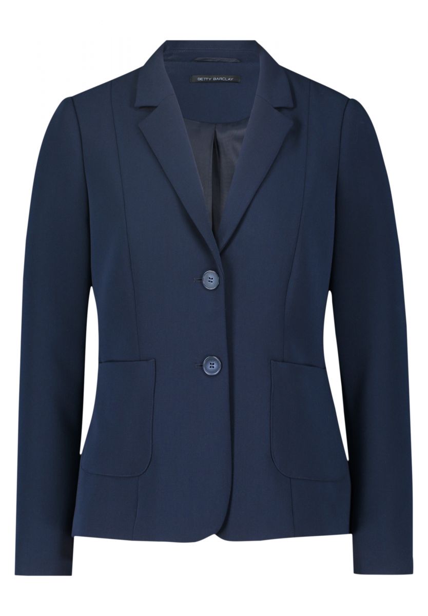 Blue shop fitted jacket