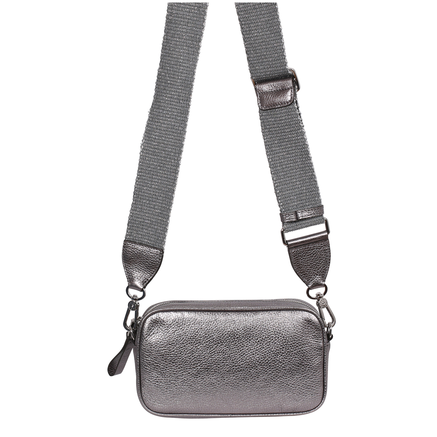 Black silver 2025 crossbody bag