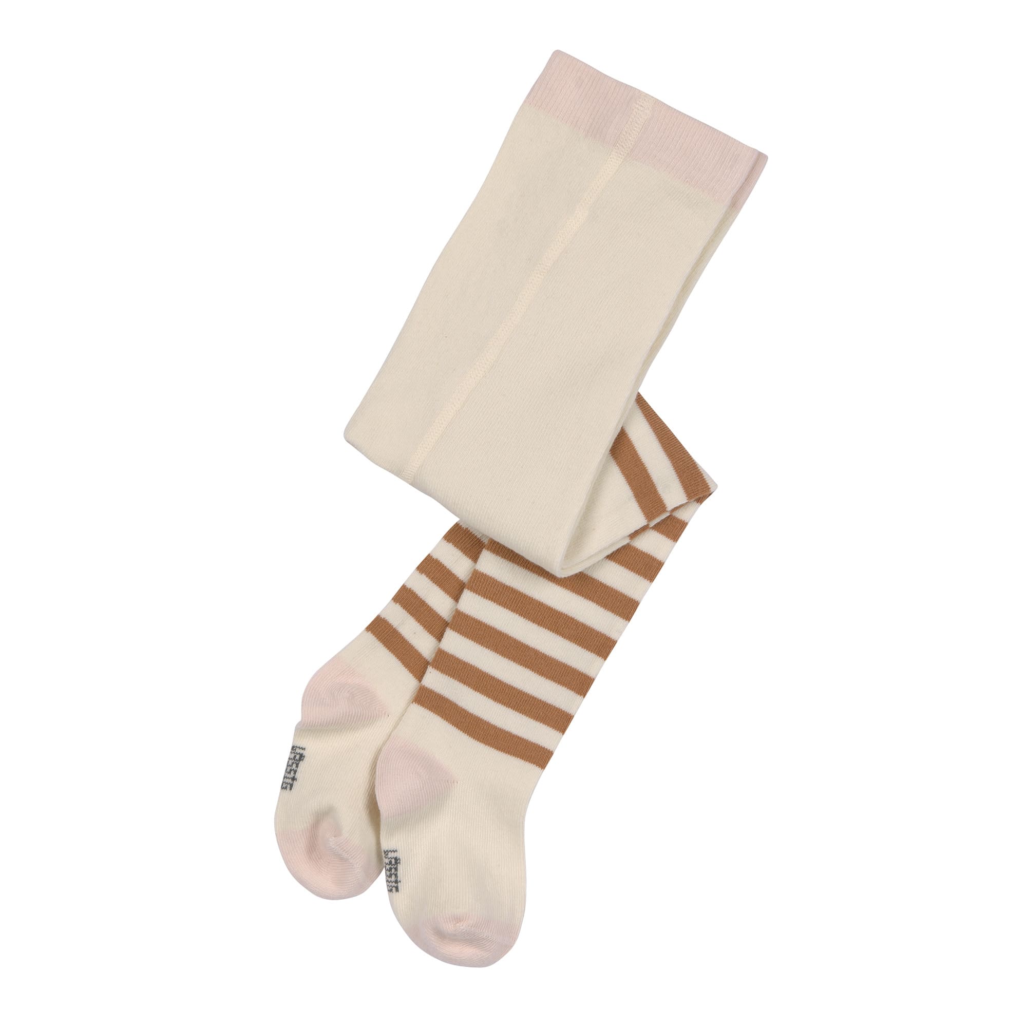 Lässig GOTS tights - brown/beige (00)