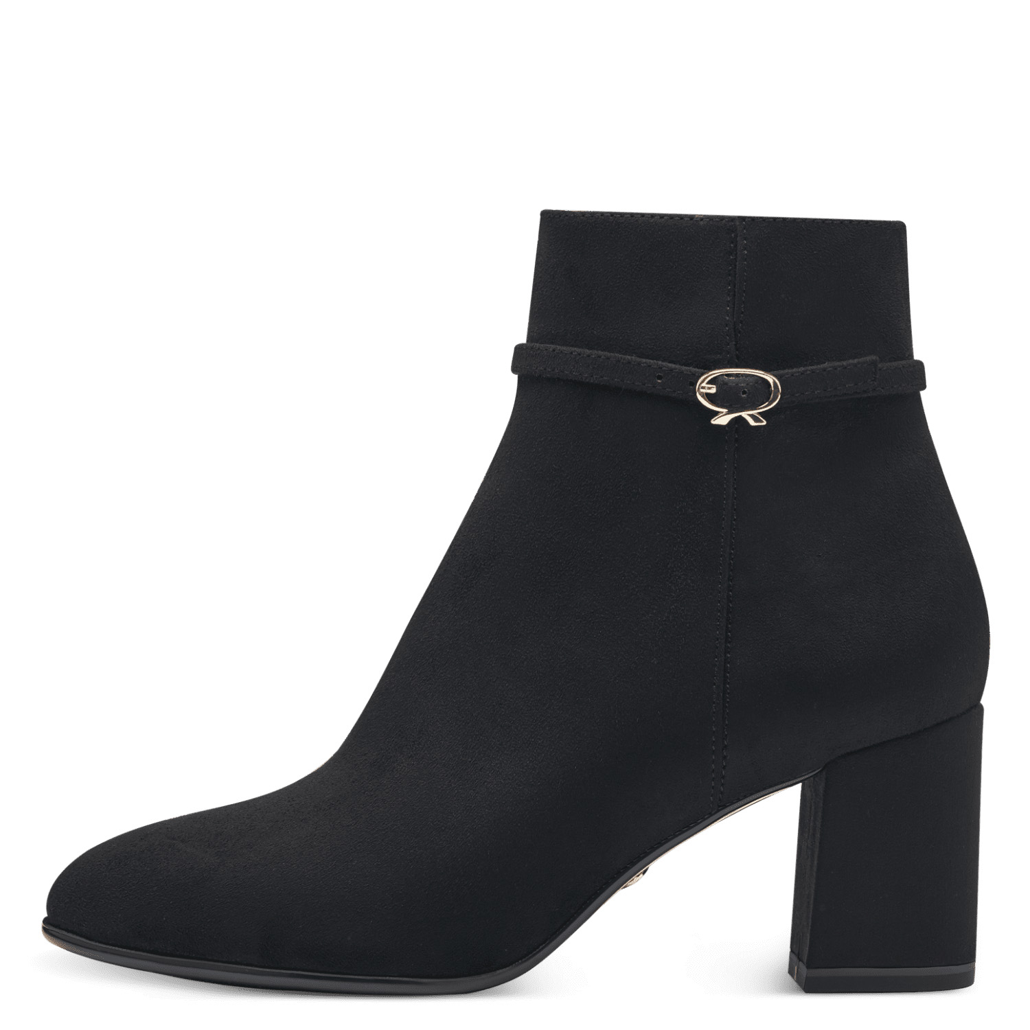 Heeled boots 2025 black leather