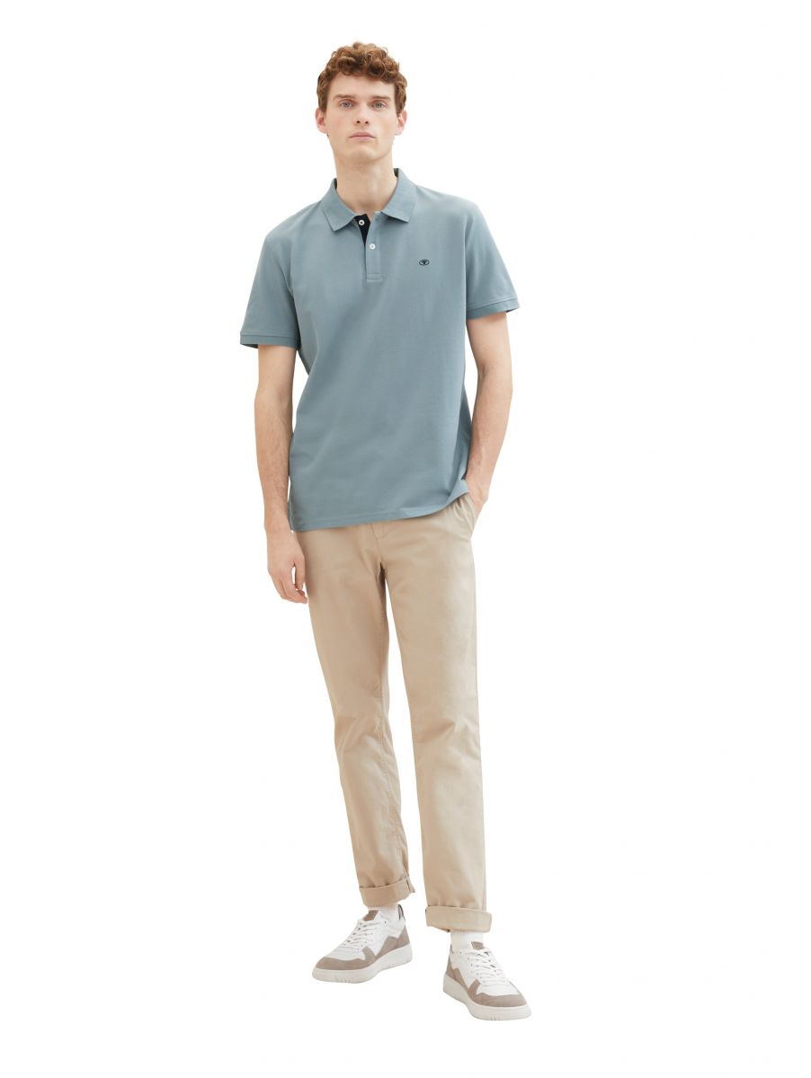 Tom Tailor Basic Poloshirt - grün (27475)