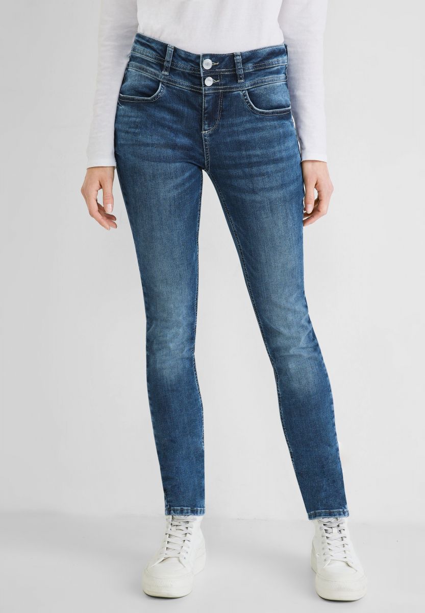 Jeans 25/30 Fit - - blau - Style Slim York One (14895) Street