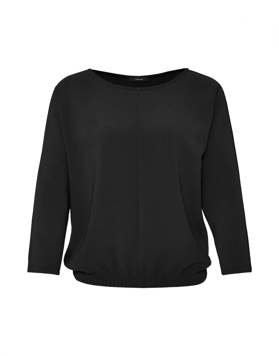Opus Long sleeve shirt - Sarion - black (900) - 38