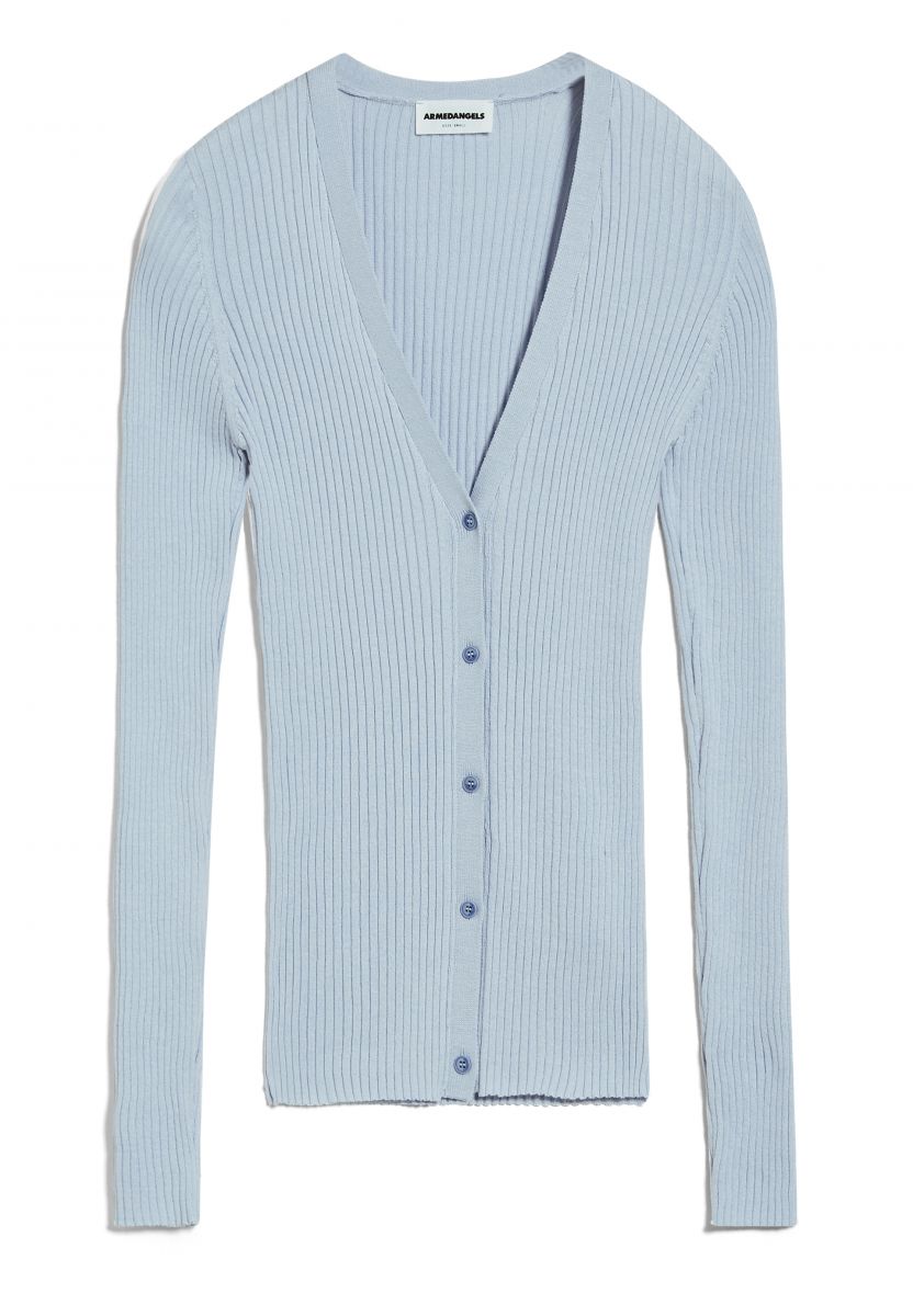 Blue 2025 cardigan sweater