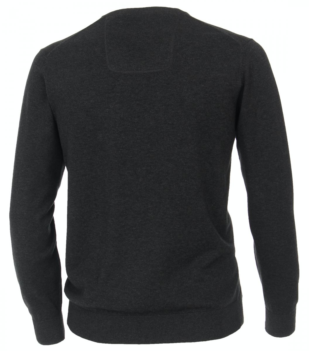 Casamoda V-neck jumper - gray (782)