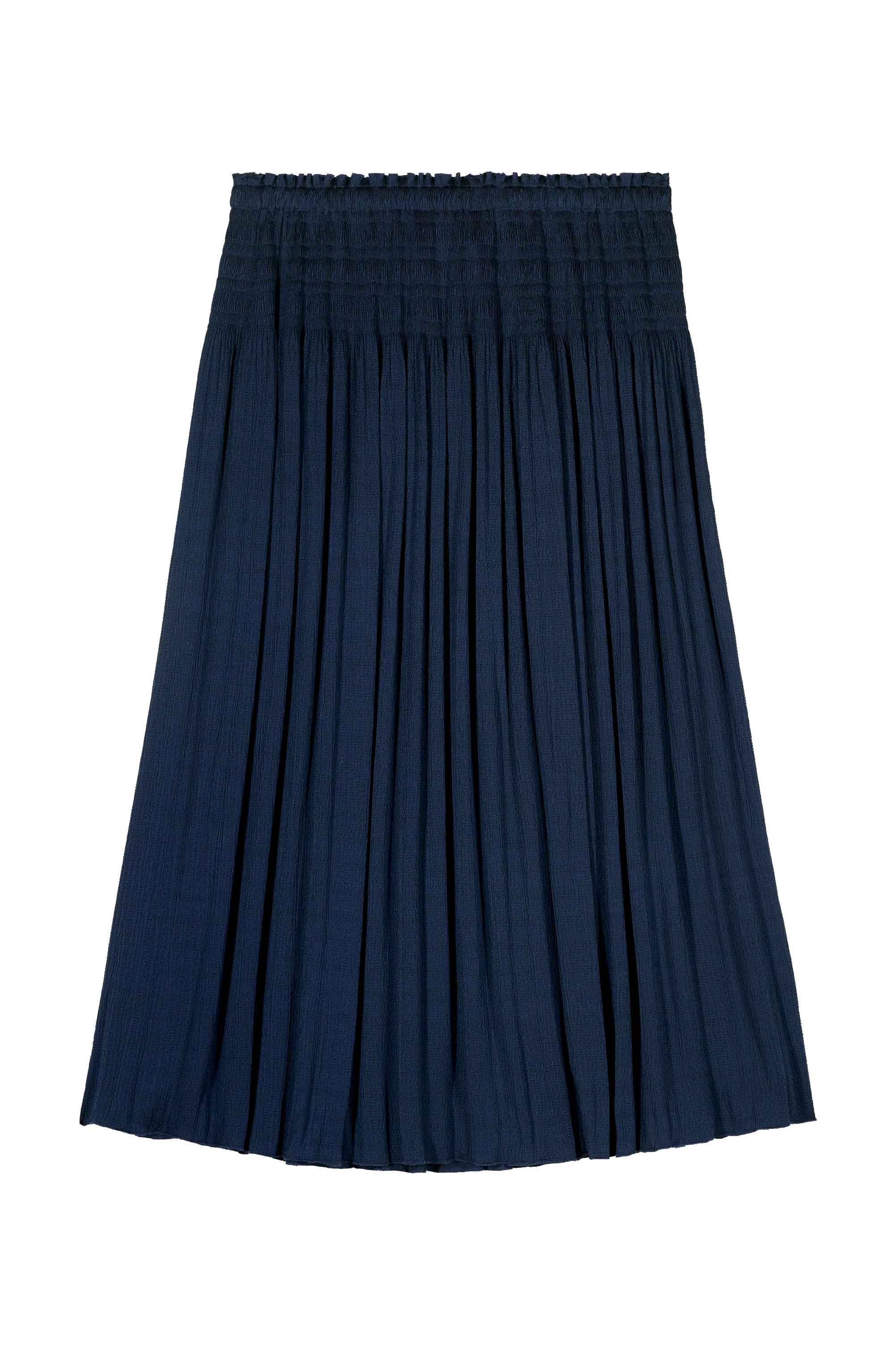 Blue pleated skirt 2025 where to buy