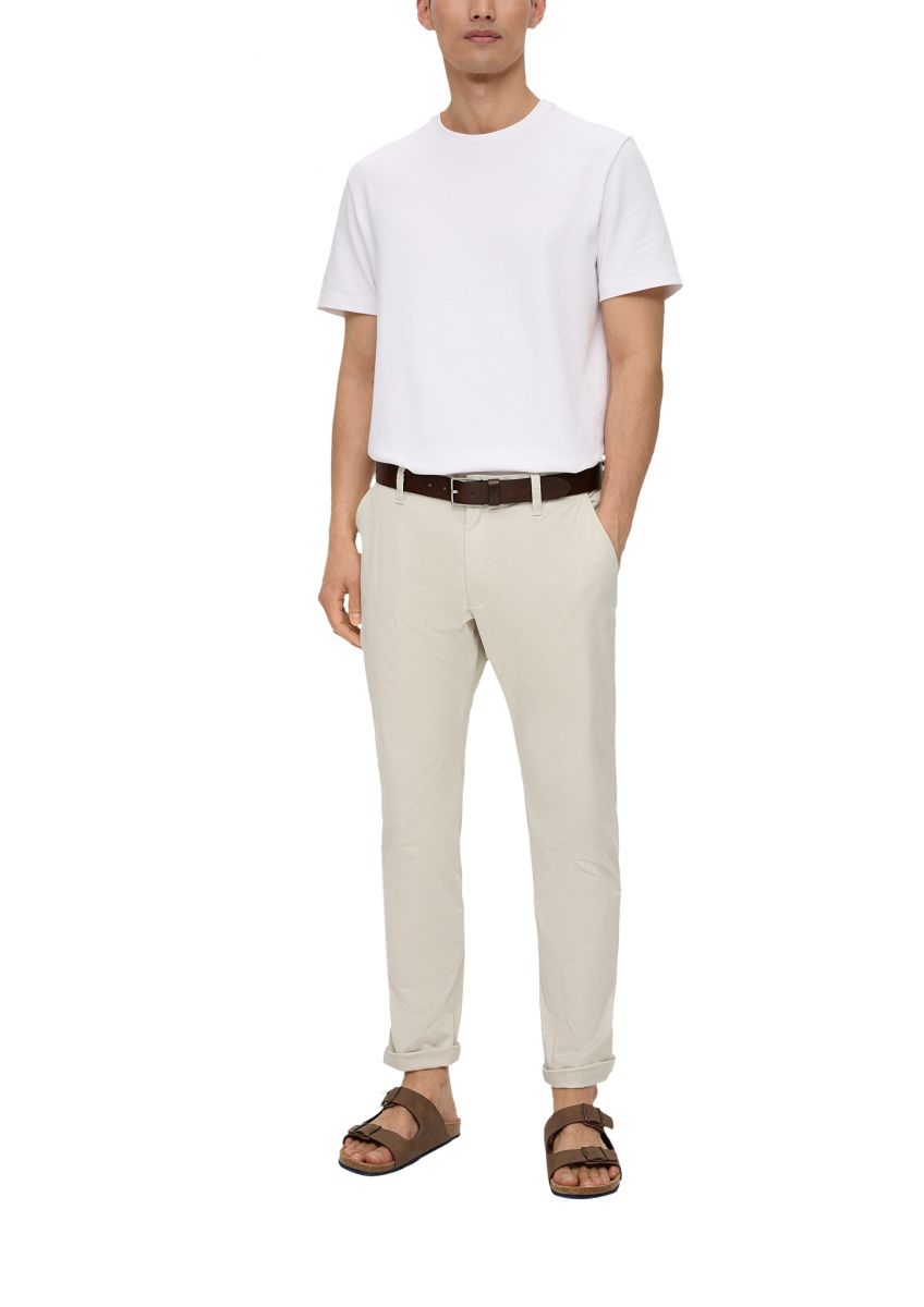 s.Oliver Red Label Gürtel aus echtem Leder - braun (8860)