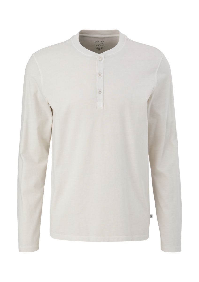 Henley neck outlet shirt