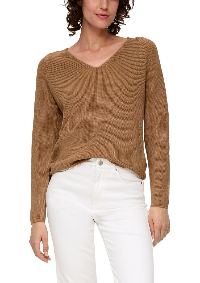 s.Oliver Red Label Knitted pullover - brown (84W5) - 44