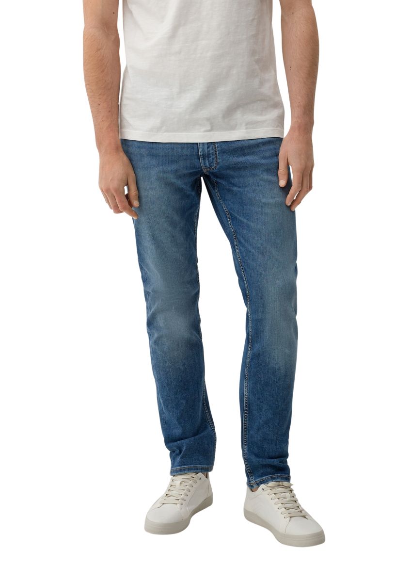 s.Oliver Red Label Slim: 5-Pocket-Jeans aus Hyperstretch - blau (53Z4) -  31/32 | Jeans