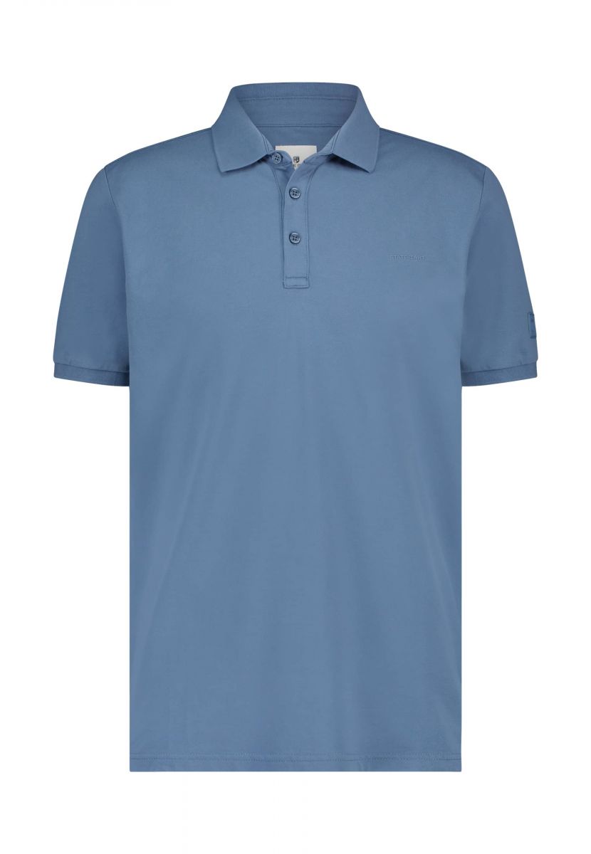 Blue polo on sale