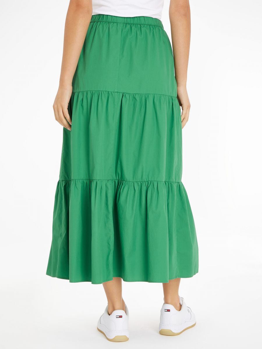 Green midi clearance skirt xs