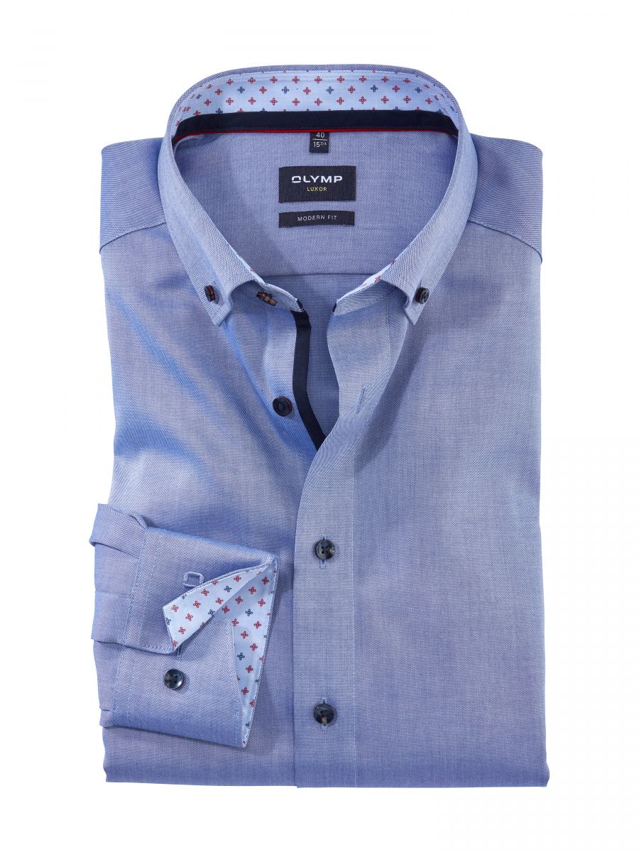 Blue 2025 business shirt