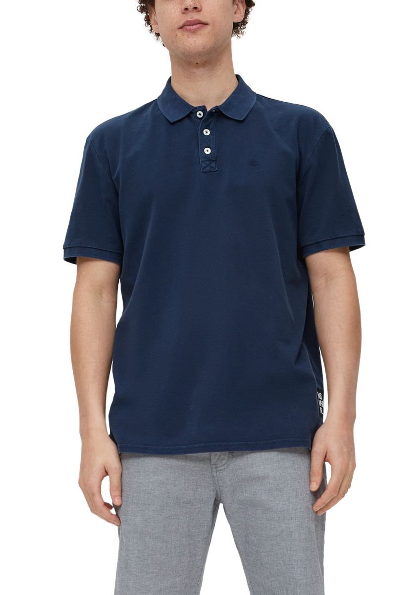 Blue collar shop polo shirt